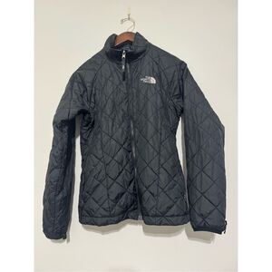 The North Face Jacket Black Womens Sz Med Primaloft Quilted Insulated coat